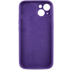 Чехол-силикон оригинал Full Camera Soft Matte iPhone 13 (Фиолетовый / Amethyst)