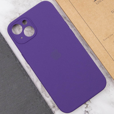 Чехол-силикон Case Full Camera Protective (AA) для Apple iPhone 13 (Фиолетовый / Amethyst)