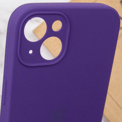 Чехол-силикон Case Full Camera Protective (AA) для Apple iPhone 13 (Фиолетовый / Amethyst)