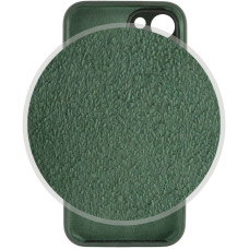 Чехол-силикон оригинал Full Camera Soft Matte iPhone 13 (Зеленый / Cyprus Green)