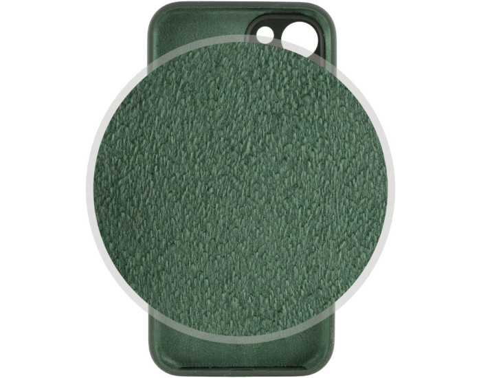 Чехол-силикон оригинал Full Camera Soft Matte iPhone 13 (Зеленый / Cyprus Green)