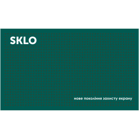 Резиновый коврик антискользящий коврик SKLO для поклейки защиты экрана смартфонов, зеленый