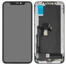 Дисплей з сенсорним екраном (модуль) iPhone X, чорний, TFT, Tianma
