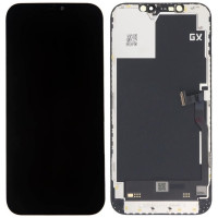 Дисплей с сенсорным экраном (модуль) iPhone 12 Pro Max, черный, OLED, OEM Hard GX