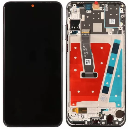 Дисплей с сенсорным экраном (модуль) Huawei P30 Lite, Nova 4e MAR-LX1M, черный, с рамкой, оригинал