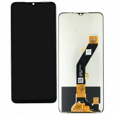 Дисплей с сенсорным экраном (модуль) Infinix Hot 30i, черный, оригинал