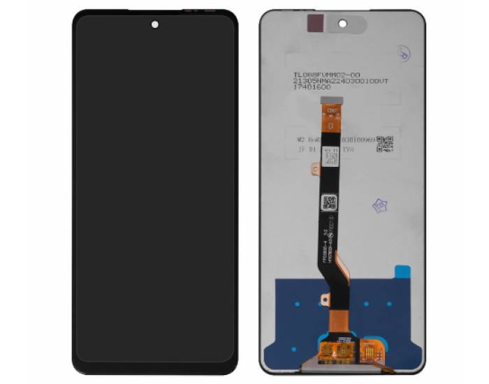 Дисплей с сенсорным экраном (модуль) Tecno Camon 17P CG7n /Camon 17 Pro CG8 /Camon 18 CH6n /Camon 18P CH7n /Camon 18T черный, оригинал