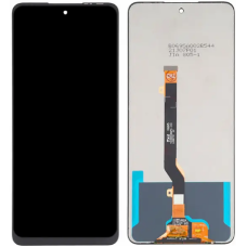Дисплей з сенсорним екраном (модуль) Tecno Camon 19 Neo CH6i, чорний, оригінал