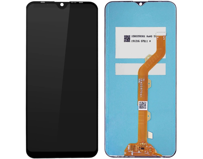 Дисплей з сенсорним екраном (модуль) Tecno Spark 4 Lite BB4k/KC8S, чорний