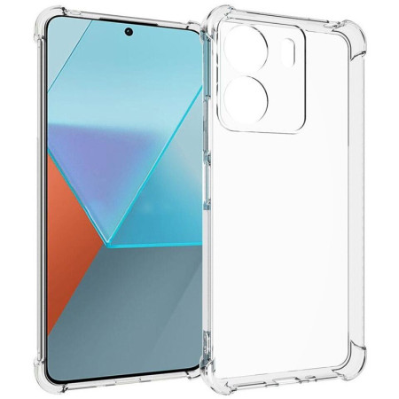 Чехол-силикон Getman Ease logo усиленные углы Redmi 13C / Poco C65, Прозрачный Чехол-силикон Getman Ease logo усиленные углы Redmi 13C / Poco C65, Прозрачный