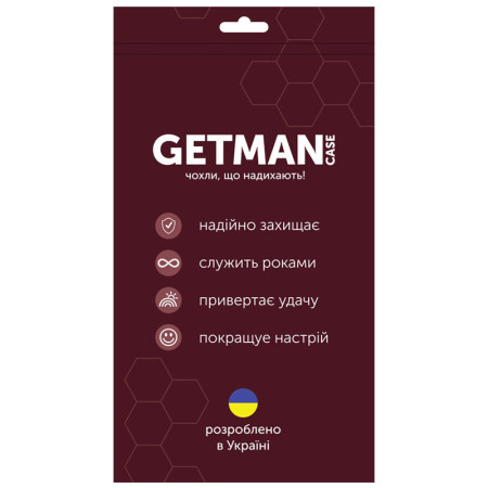 Чехол-силикон Getman Ease logo усиленные углы Redmi 13C / Poco C65, Прозрачный