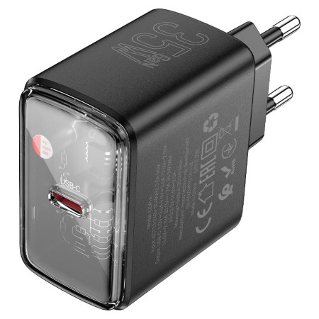 Сетевое зарядное устройство Hoco CS41A Smart PD35W Черный