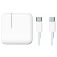 Сетевое зарядное устройство Original Type-C 61W (box) с кабелем  (Белый / White)