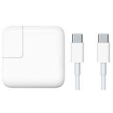 Сетевое зарядное устройство Original Type-C 61W (box) с кабелем  (Белый / White)