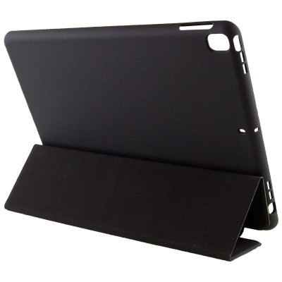 Чехол-книга на планшет Smart Case Open buttons Apple iPad Air 1/Air 2 /Pro 9.7"/ iPad 9.7" (2017-2018) (Черный / Black)