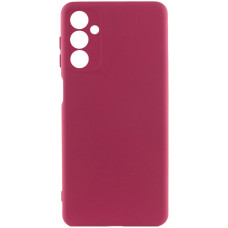 Чехол-силикон Getman Liquid Silk Full Camera Samsung Galaxy A26 5G (Бордовый / Marsala)