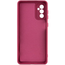 Чехол-силикон Getman Liquid Silk Full Camera Samsung Galaxy A56 5G (Бордовый / Marsala)