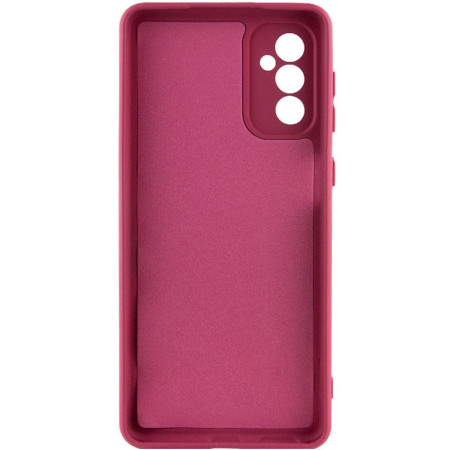 Чехол-силикон Getman Liquid Silk Full Camera Samsung Galaxy A56 5G (Бордовый / Marsala)