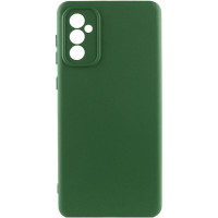 Чехол-силикон Getman Liquid Silk Full Camera Samsung Galaxy A56 5G (Зеленый / Dark green)
