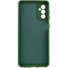 Чехол-силикон Getman Liquid Silk Full Camera Samsung Galaxy A56 5G (Зеленый / Dark green)