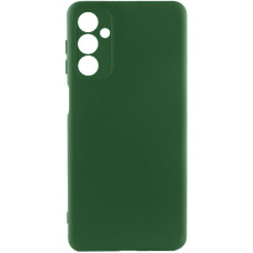 Чехол-силикон Getman Liquid Silk Full Camera Samsung Galaxy A26 5G (Зеленый / Dark green)