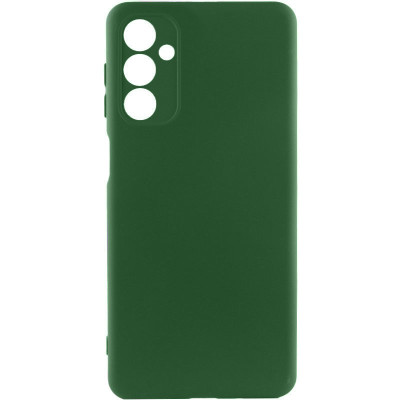 Чехол-силикон Getman Liquid Silk Full Camera Samsung Galaxy A26 5G (Зеленый / Dark green)