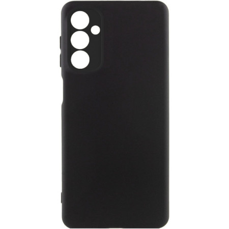 Чехол-силикон Getman Liquid Silk Full Camera Samsung Galaxy A26 5G (Черный / Black)