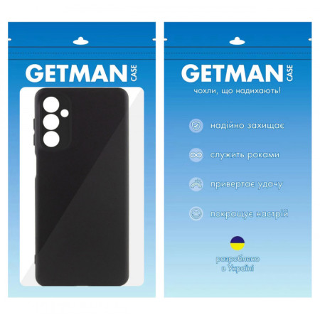 Чехол-силикон Getman Liquid Silk Full Camera Samsung Galaxy A26 5G (Черный / Black)