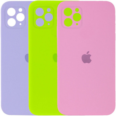 Чехол-силикон оригинал Square Cover Soft Matte Full Camera iPhone 11 Pro Gray Чехол-силикон оригинал Square Cover Soft Matte Full Camera iPhone 11 Pro Gray