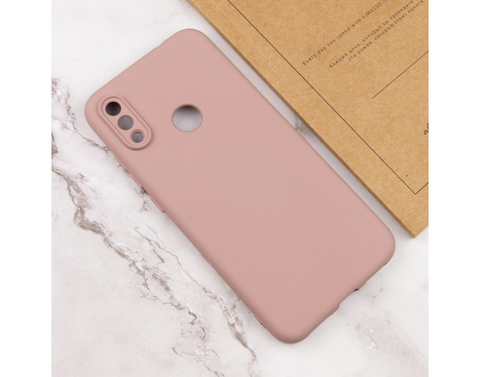 Чохол-силікон Getman Liquid Silk Full Camera Xiaomi Redmi Note 5 (Бордовий / Marsala)