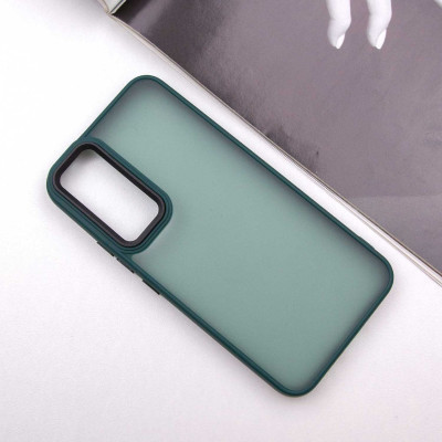 Чехол-силикон TPU+PC Lyon Case для Samsung A36 5G/A56 5G, Green