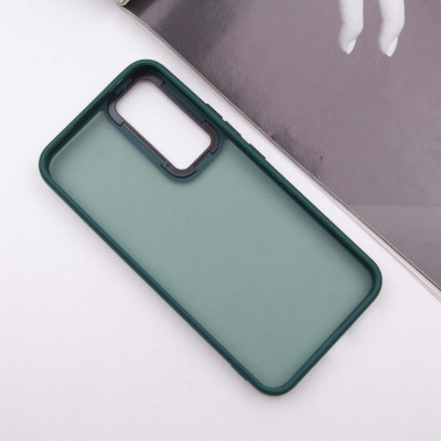 Чехол-силикон TPU+PC Lyon Case для Samsung A36 5G/A56 5G, Green