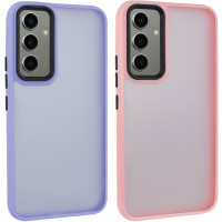 Чехол-силикон TPU+PC Lyon Case для Samsung A36 5G/A56 5G, Navy Blue