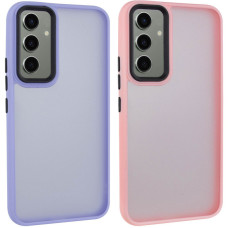 Чехол-силикон TPU+PC Lyon Case для Samsung A36 5G/A56 5G, Navy Blue