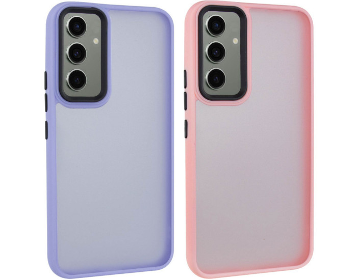 Чохол-силікон TPU+PC Lyon Case для Samsung A36 5G/A56 5G, Navy Blue