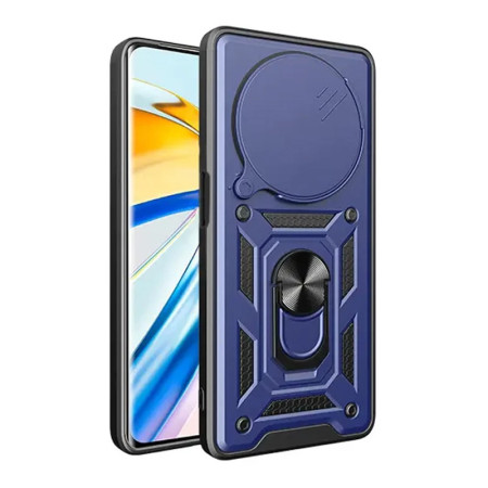 Чехол-Ударопрочный Camshield Serge Ring Xiaomi 14 Pro 5G, Синий