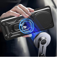 Чехол-Ударопрочный Camshield Serge Ring Redmi Note 14 Pro 5G, Черный