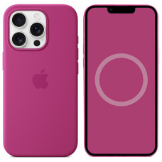 Чехол-силикон оригинал Silicone Case with Magsafe and Animation iPhone 16 Pro Max Star Fruite