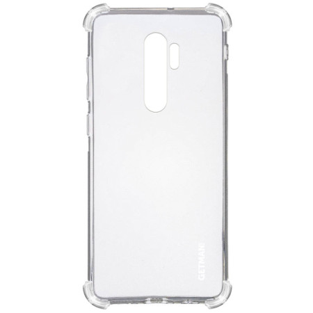 Чехол-силикон Getman Ease logo усиленные углы Xiaomi Redmi Note 8 Pro, Прозрачный Чехол-силикон Getman Ease logo усиленные углы Xiaomi Redmi Note 8 Pro, Прозрачный