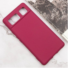 Чохол-силікон Silicone Lakshmi Google Pixel 6 (Синій / Midnight Blue)
