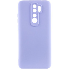 Чехол-силикон Getman Liquid Silk Full Camera Xiaomi Redmi Note 8 Pro (Сиреневый / Dasheen)