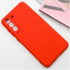 Чохол-силікон Silicone Cover Lakshmi Full Camera Samsung S21 FE, G990 (Червоний / Red)