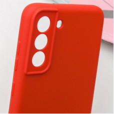 Чохол-силікон Silicone Cover Lakshmi Full Camera Samsung S21 FE, G990 (Червоний / Red)