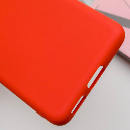 Чехол-силикон Silicone Cover Lakshmi Full Camera Samsung S21 FE, G990 (Красный / Red) (Класс B)