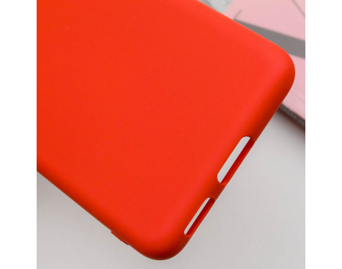 Чохол-силікон Silicone Cover Lakshmi Full Camera Samsung S21 FE, G990 (Червоний / Red)