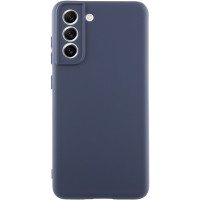 Чехол-силикон Silicone Lakshmi Full Camera Samsung S21 FE, G990, (Темно-синий / Dark Blue)