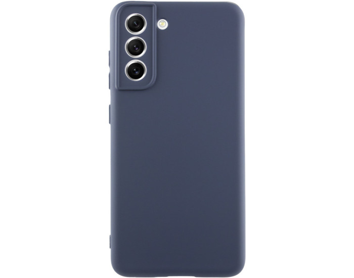 Чохол-силікон Silicone Lakshmi Full Camera Samsung S21 FE, G990, (Темно-синій / Dark Blue)