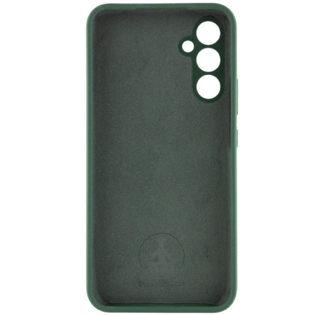 Чехол-силикон Silicone Lakshmi Full Camera (AAA) with Logo Samsung S721B S24FE, (Зеленый / Cyprus Green)
