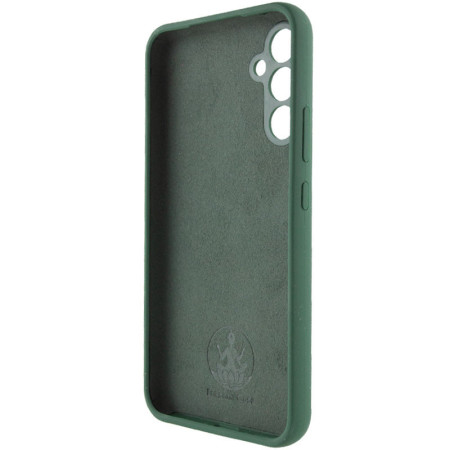 Чехол-силикон Silicone Lakshmi Full Camera (AAA) with Logo Samsung S721B S24FE, (Зеленый / Cyprus Green)