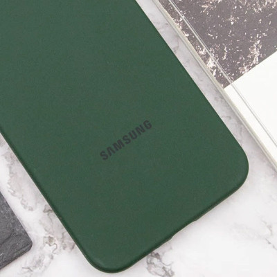 Чохол-силікон Silicone Lakshmi Full Camera (AAA) with Logo Samsung S721B S24 FE, (Зелений / Cyprus Green)